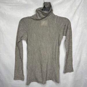 Vanessa Bruno Long Sleeve Turtleneck Shirt, S